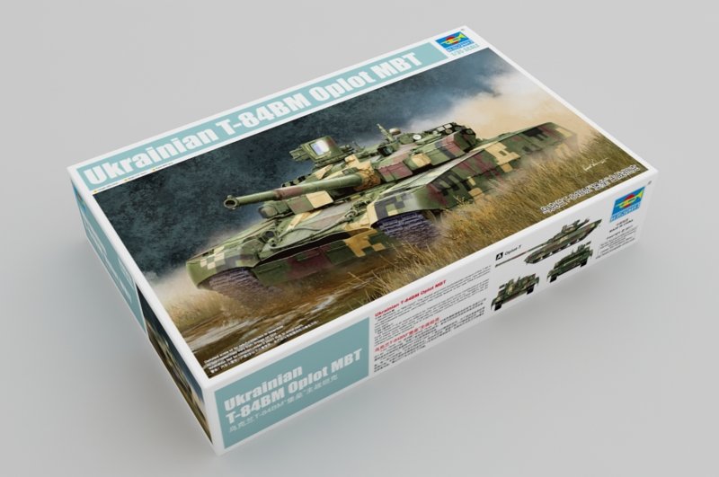 Trumpeter 09512 Char de combat principal ukrainien T-84BM Oplot (1/35) – imagen 2