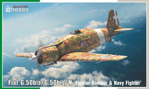 Special Hobby 32089 Fiat G.50bis/G.50bis/N « Chasseur-bombardier et chasseur de la marine » 1/32