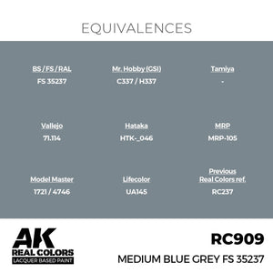 AK Interactive RC909 Bleu Gris Moyen FS 35237 17 ml  – Bild 3