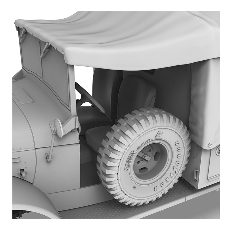 AK Interactive AK35020 IDF POWER WAGON WM300 CAMION DE TRANSPORT AVEC TREUIL 1/35 – image 19