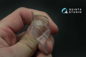 Quinta Studio QC48005-S La-5 verrière transparente thermoformée 1 pièce (pour kit Zvezda) 1/48 – image 5