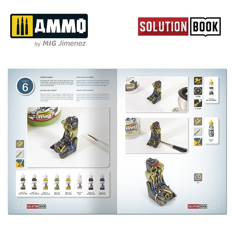 Ammo of Mig 6525 Solution Book. How to Paint Italian NATO Aircraft – zdjęcie 3