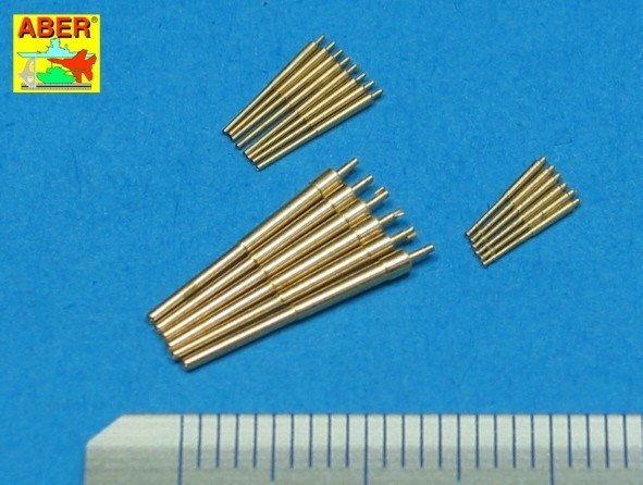 Aber 1/700L-32 Ensemble de canons pour cuirassés de classe Admiral Graf Spee 280 mm x 6 ; 150 mm x 8 ; 105 mm x 6 1/700 – immagine 2