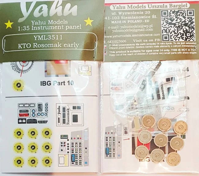 Yahu YML3511 KTO Rosomak en avance pour IBG 1/35