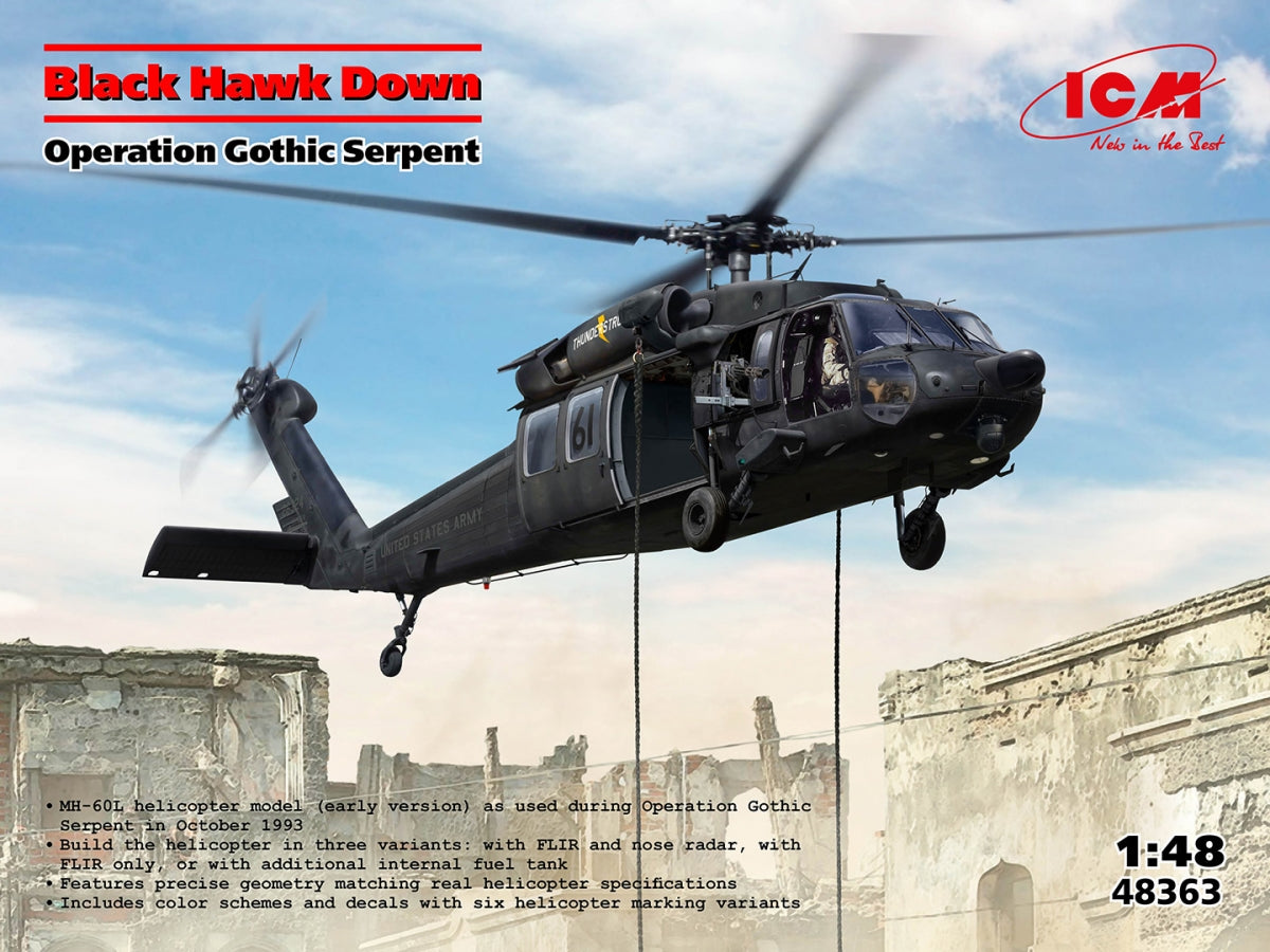 ICM 48363 Black Hawk Down Opération Serpent Gothique 1/48