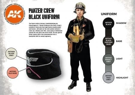 AK Interactive AK11622 UNIFORMES D&amp;#39;ÉQUIPAGE DE PANZER – image 3