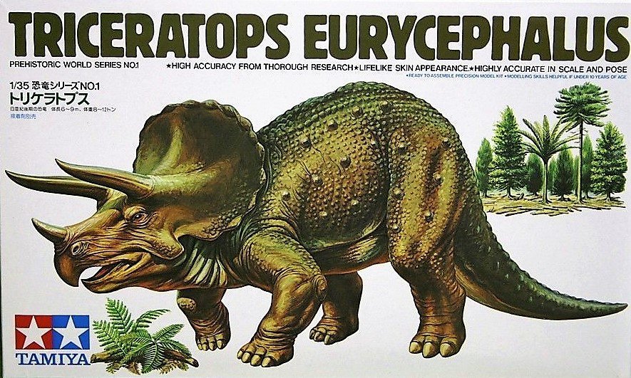 Kit Tamiya 60201 Triceratops Eurycephalus - CW901