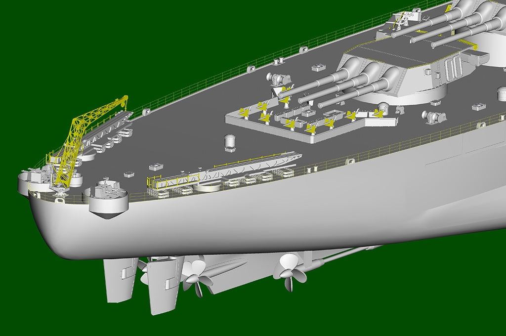 Trumpeter 05373 USS Ohio BB-68 1/350  – image 7