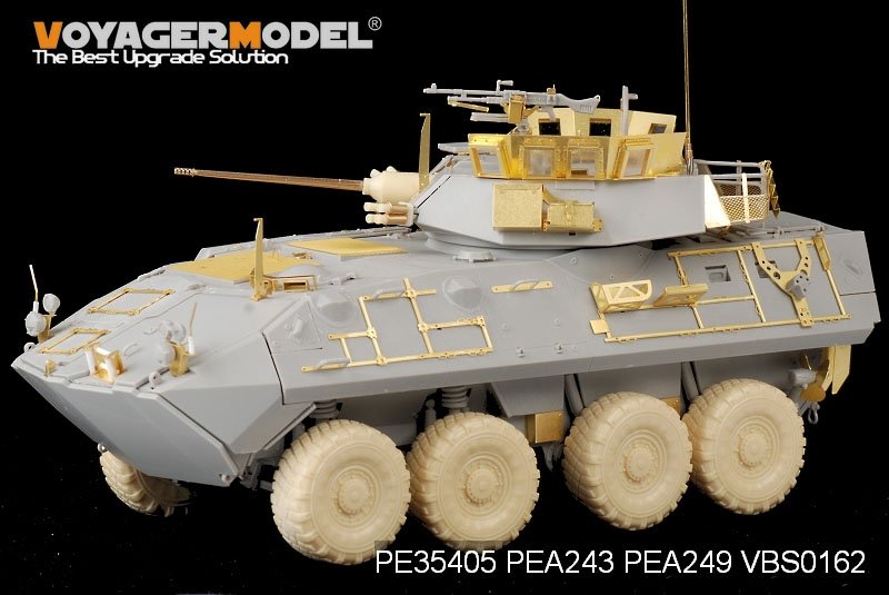 Maquette Voyager PE35405 LAV-A2 USMC moderne de base pour TRUMPETER 01521 1/35 – immagine 6