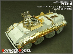 Voyager modèle PE35133 Sd.Kfz 234/1 8Rad (pour DRAGON 6298) 1/35  – immagine 3