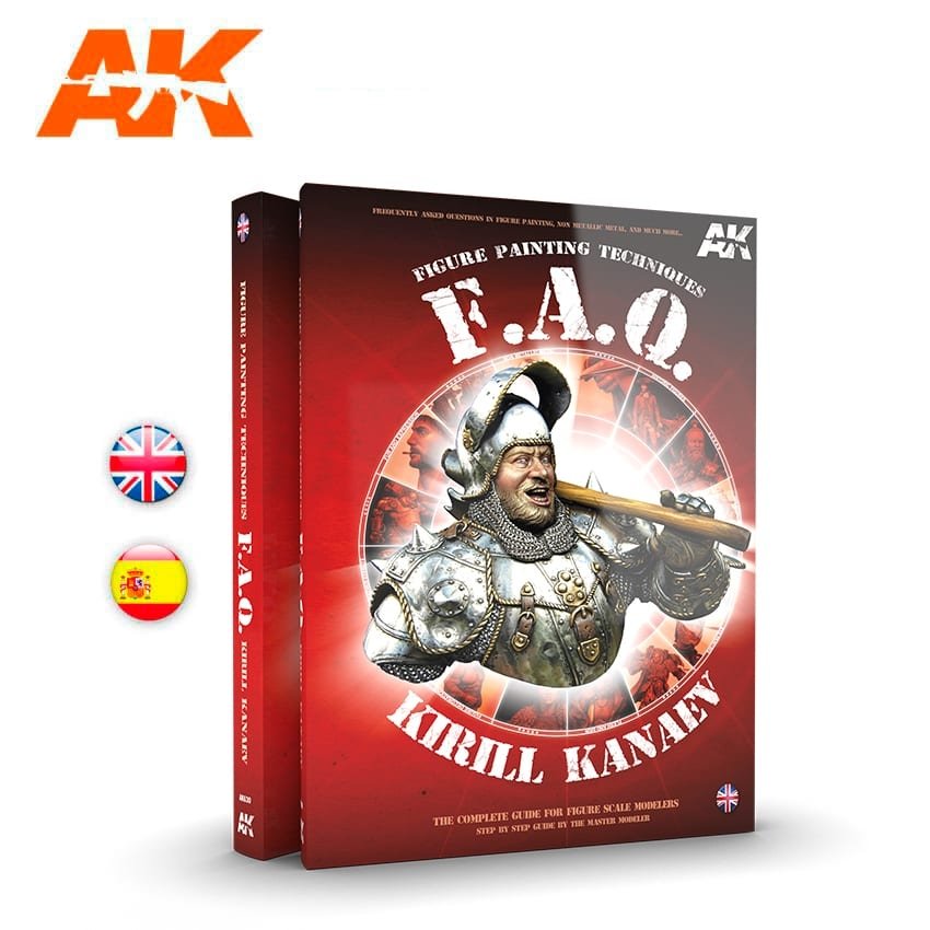 FAQ sur les figurines AK630 d&amp;#39;AK Interactive – Techniques de peinture de figurines (EN/ES)