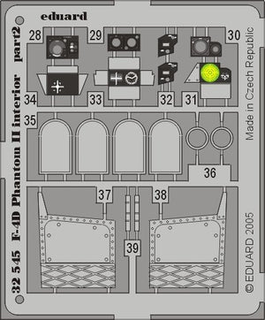 Eduard 32545 F-4D intérieur 1/32 Tamiya – Bild 2