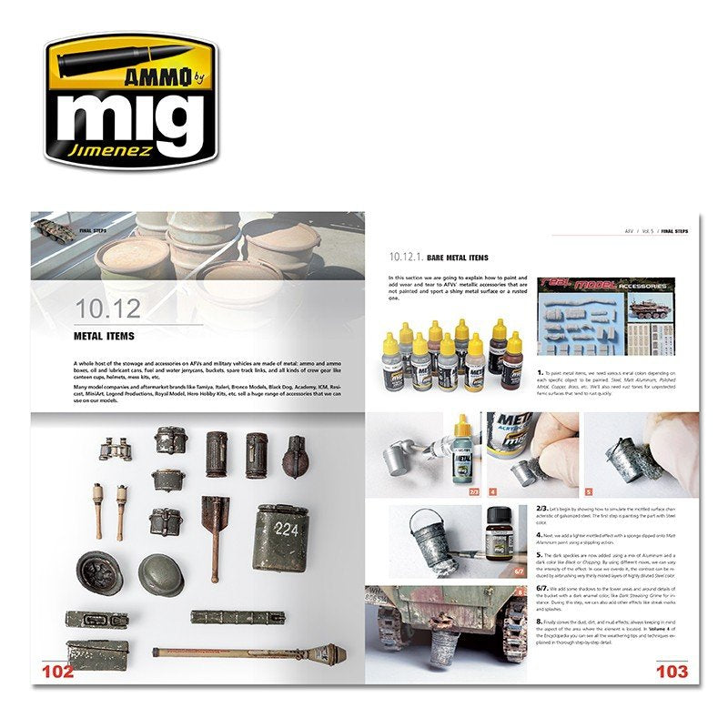Ammo of Mig Jimenez 6204 ENCYCLOPÉDIE DES TECHNIQUES DE MODÉLISME – VÉHICULES BLINDÉS VOLUME 5 – FINAL ACCENTS (Polonais) – imagen 4