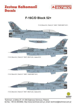 Techmod 32057 F-16C/D Block 52 1/32 – image 2