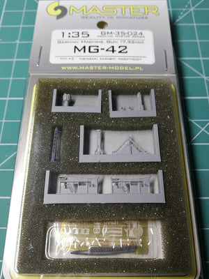 Master GM-35-024 MG-42 - Mitrailleuse allemande (7,92 mm) - Fusil complet - Comprend des pièces tournées, en résine et photogravées (1 pc.) 1/35 – image 7