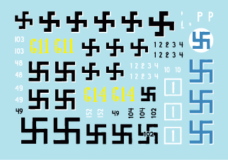 Star Decals 35-925 Chars finlandais de la Seconde Guerre mondiale 1/35 – image 3