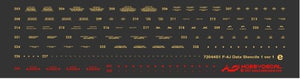 HobbyDecal AL72001V1 F-4J VX-4 Vandy1 Black Bunny Octobre 1972 1/72 – image 5