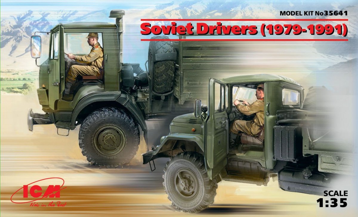 ICM 35641 Pilotes soviétiques (1979-1991) (2 figurines) 1/35