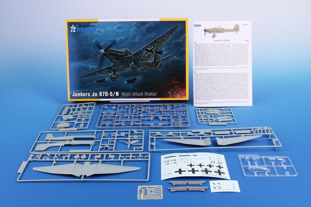 Special Hobby 72458 Junkers Ju 87D-5/N « Stukas d&amp;#39;attaque nocturne » 1/72 – immagine 2