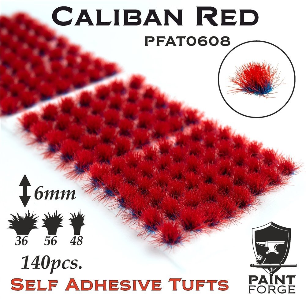 Peinture Forge PFAT0608 Caliban Rouge 6 mm