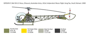 Italeri 2820 OH-13 Sioux 1/48  – immagine 8