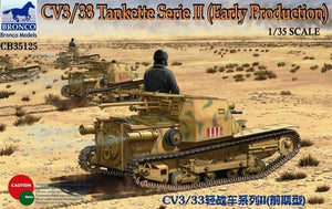 Bronco CB35125 CV3/33 Tankette Série II (Première production) (1/35)