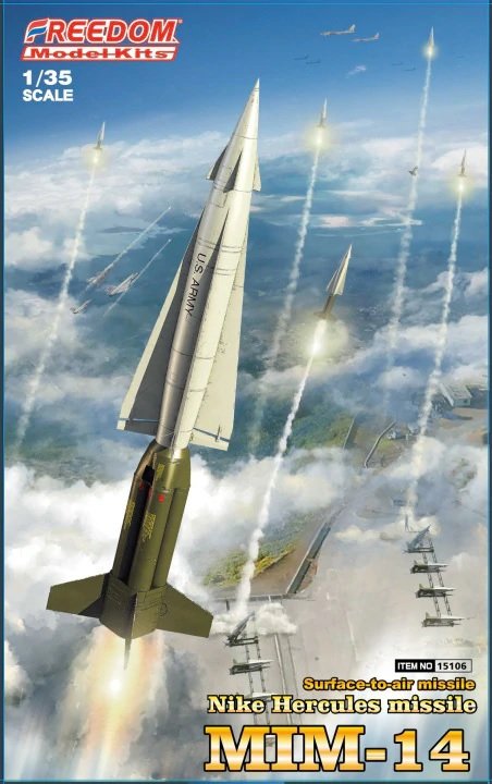Freedom 15106 MIM-14 Missile sol-air Nike Hercules 1/35
