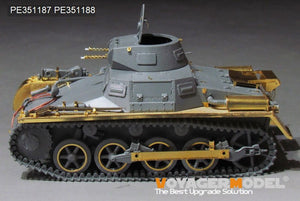 Maquette Voyager PE351187, char allemand Pz.Kpfw.I Ausf.A de la Seconde Guerre mondiale (pour TAKOM 2145), échelle 1/35 – imagen 10