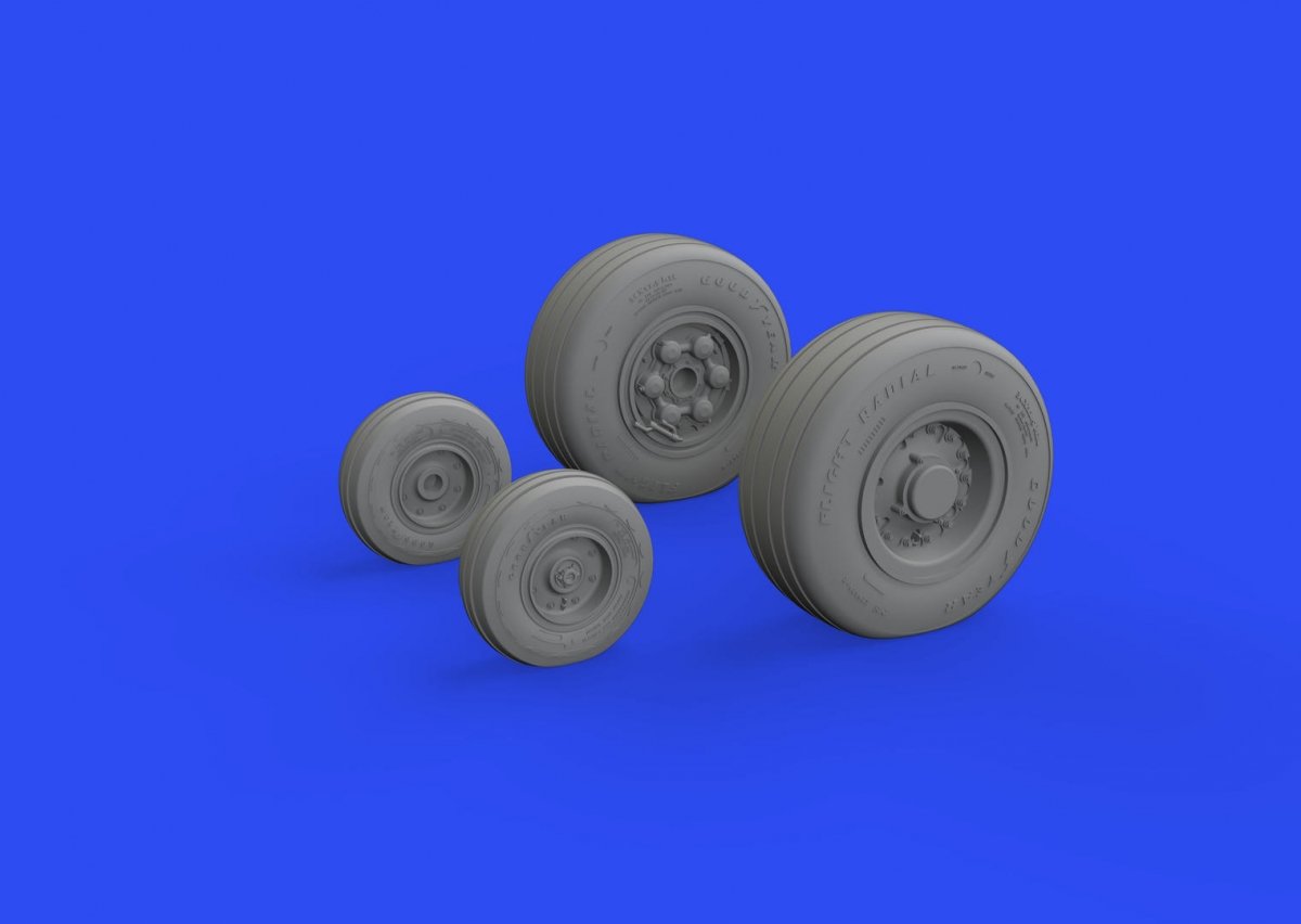 Roues Eduard 632171 Tornado GR.4 ITALERI 1/32 – image 3