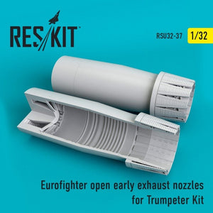 RESKIT RSU32-0037 Tuyères d&amp;#39;échappement ouvertes (type ancien) pour Eurofighter, kit Trumpeter au 1/32