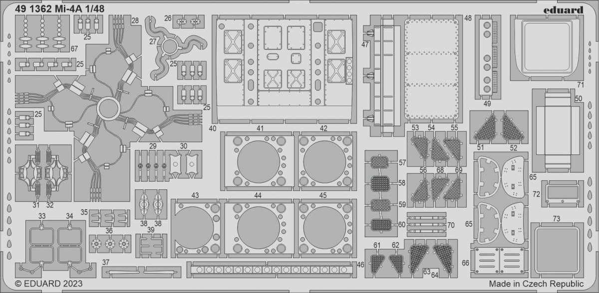 Eduard 491362 TROMPETTE Mi-4A 1/48 – immagine 2