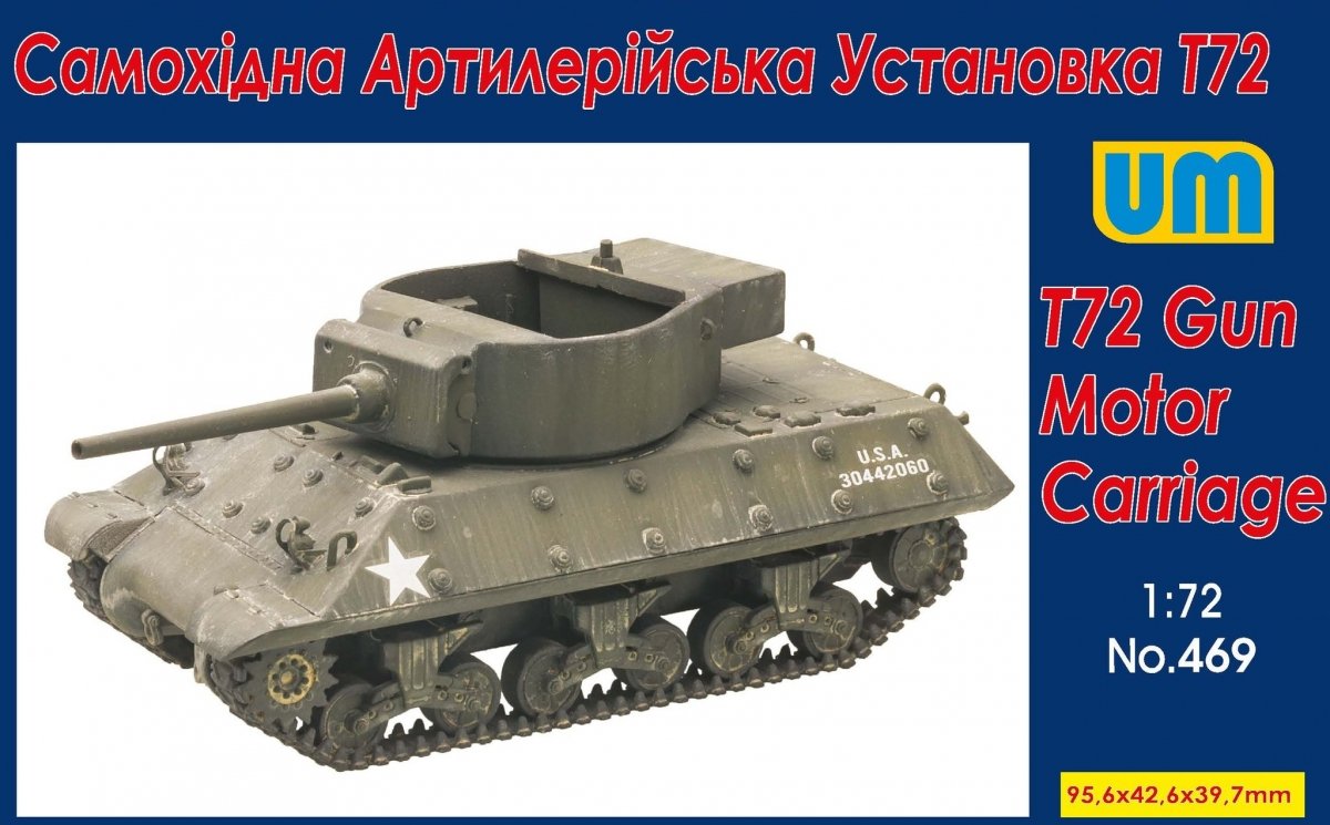 Unimodels 469 T72 Canon automoteur 1/72