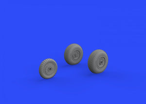 Eduard 672159 Me 262 wheels 1/72 AIRFIX – zdjęcie 3