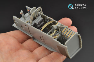 Intérieur imprimé en 3D et coloré sur papier décalcomanie (Trumpeter) pour le Ju 87B-2/R-2 de Quinta Studio QD32090, échelle 1/32 – Bild 7