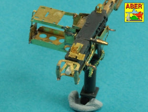 Canon Aber 35L-091 (version ancienne) pour mitrailleuse lourde Browning M2 HB calibre .50 (12,7 mm) US, échelle 1/35 – immagine 9