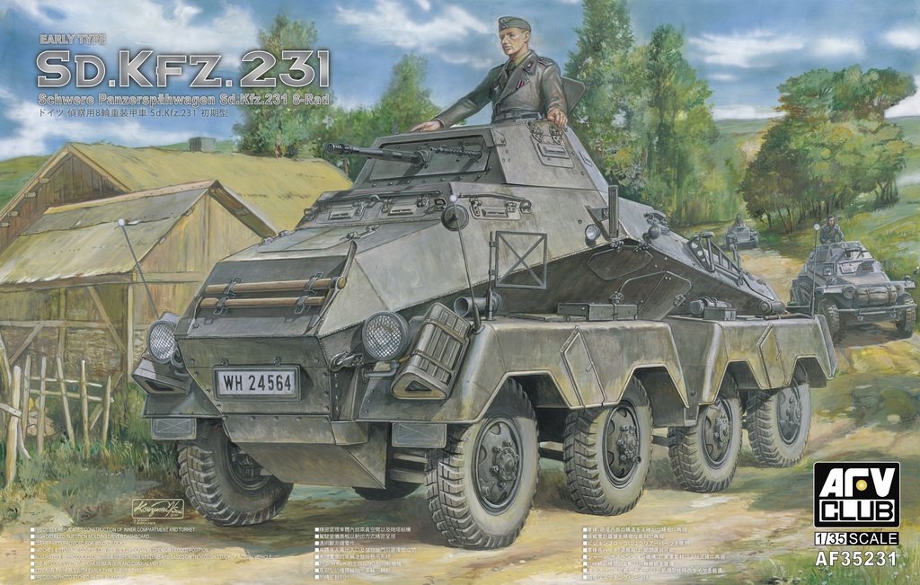 AFV Club 35231 Sd.Kfz. 231 Type précoce (1/35)