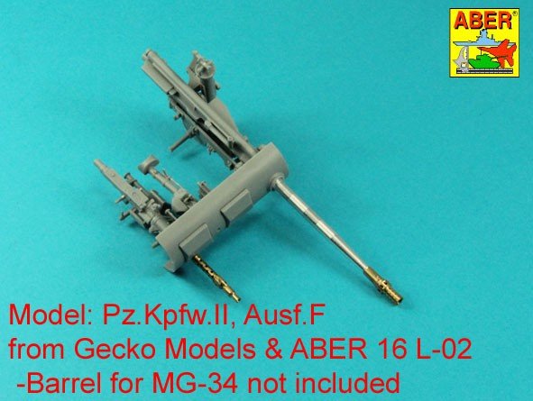 Aber 16L-23 Baril pour 2 cm Kw.K. Canon 30 pour les chars légers allemands Pz.Kpfw. II, Ausf. AF (Sd.Kfz.121) 1/16 – image 6