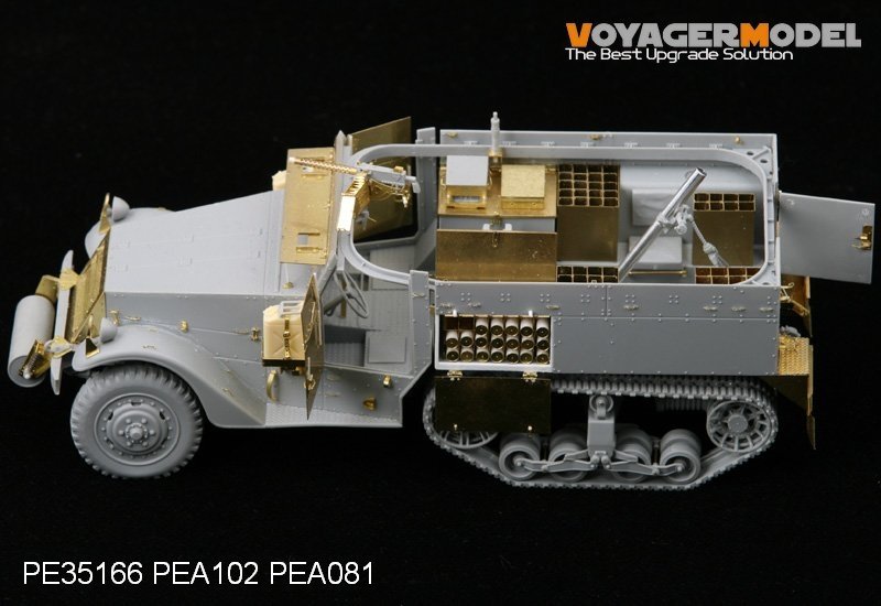Voyager Model PEA102 - Rangement de munitions de 81 mm pour porte-mortier M4 (pour DRAGON 6361) 1/35  – image 3