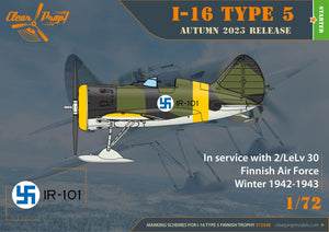 Clear Prop! CP72048 I-16 type 5 en service finlandais - Kit de démarrage 1/72 – Bild 5
