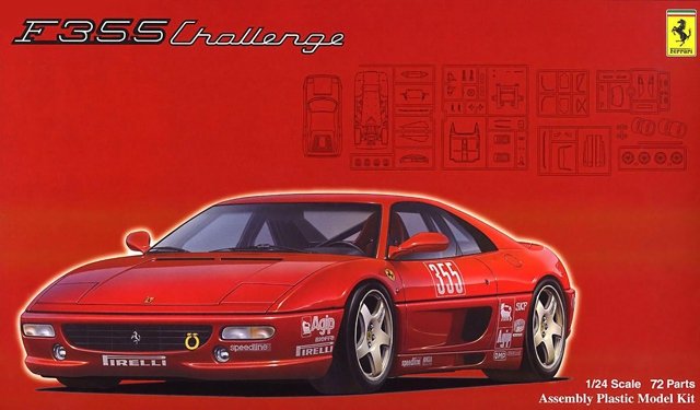Fujimi 126388 Ferrari F355 Défi (1/24)