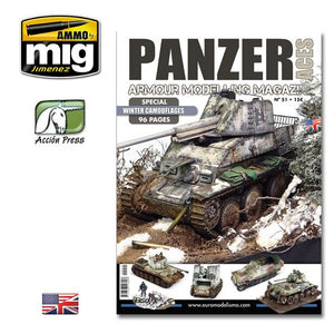 Munitions de Mig Jimenez 51 AS DES PANZERS 51 - CAMOUFLAGES SPÉCIAUX D&amp;#39;HIVER (ANGLAIS)