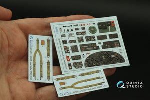 Intérieur imprimé en 3D et coloré sur papier décalcomanie Quinta Studio QD32199 B-25H Mitchell (HK models) 1/32 – image 5