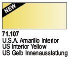 Vallejo 71107 US Intérieur Jaune 