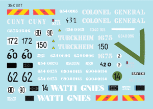 Star Decals 35-C1017 Centre d&amp;#39;entraînement FORAD 1/35 – immagine 3