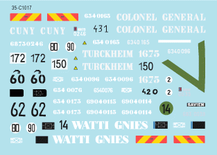 Star Decals 35-C1017 Centre d&amp;#39;entraînement FORAD 1/35 – immagine 3