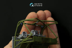 Quinta Studio QDS-35068 KAMAZ-43509 3D-Printed &amp;amp; coloured Interior on decal paper (Zvezda) (Small version) 1/35 – zdjęcie 7