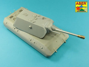 Canons Aber 35L-263 pour char allemand E-100 (Dragon), calibres 15 cm et 7,5 cm, échelle 1/35  – immagine 9