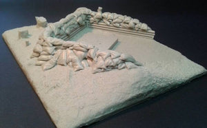 Support de terrain Panzer Art RE35-349 PaK 43/3 « betonfundament » 1/35 – immagine 3