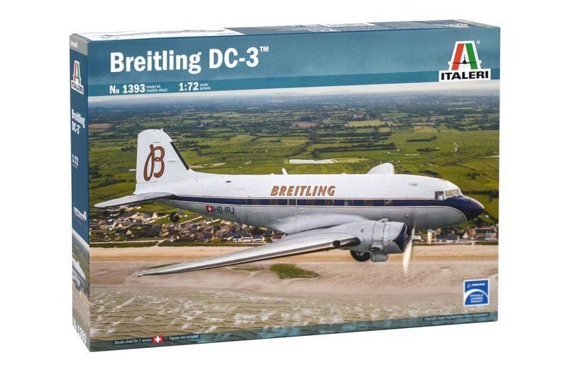 Italeri 1393 BREITLING DC-3 1/72