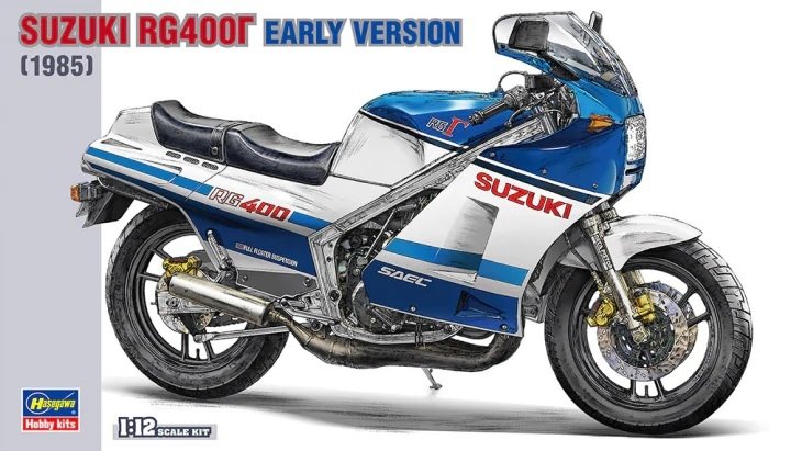 Hasegawa 21509 BK9 Suzuki RG400 Gamma - Première version (1985) 1/12